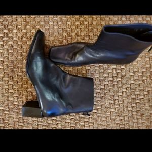 Stuart Weitzman Black Leather Boots